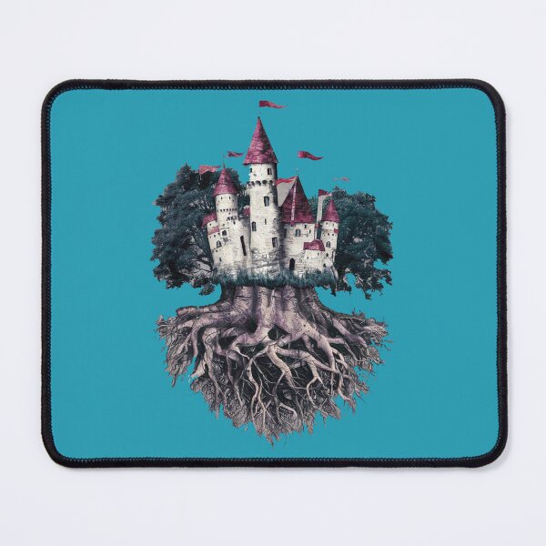 Item preview, Castle Nature Castle on the Roots Design designed and sold by LoomINKverse.