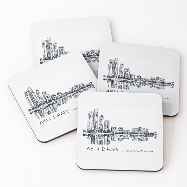 Item preview, Abu Dhabi United Arab Emirates designed and sold by Lakeric Cityscapes.