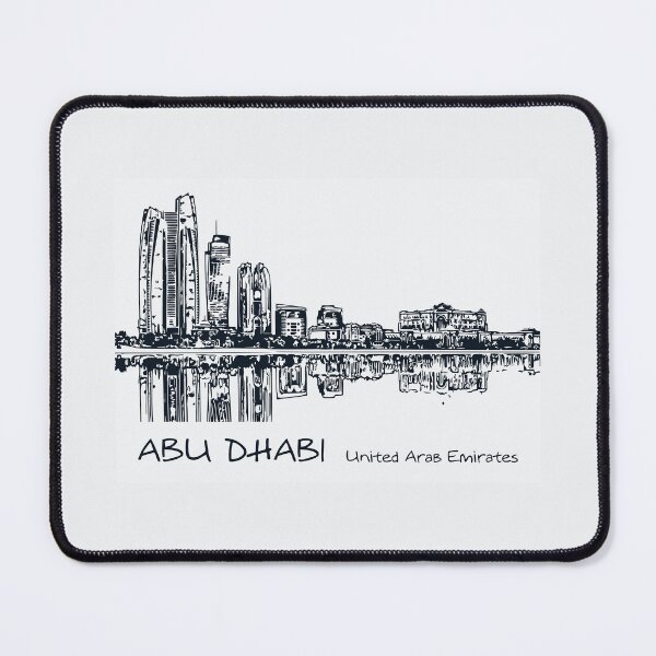 Item preview, Abu Dhabi United Arab Emirates designed and sold by Lakeric Cityscapes.