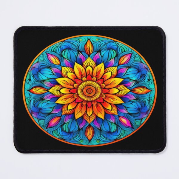 Item preview, Mandala multicolore designed and sold by Collection de trésors .