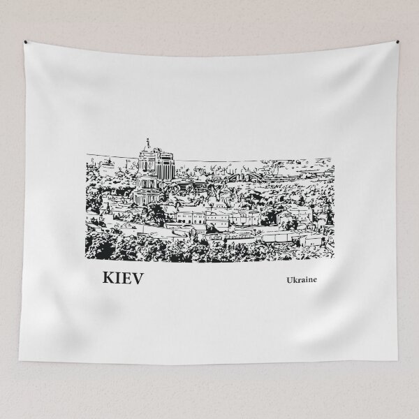 Item preview, Kiev, Ucrania designed and sold by Lakeric Cityscapes.