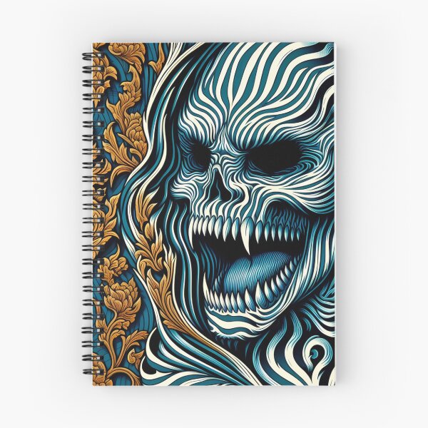 Item preview, an abstract representation of a skull with bold black and white designed and sold by aminz4.