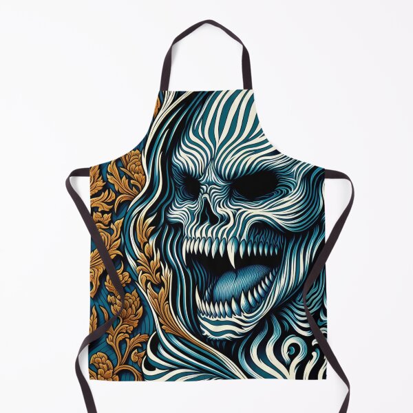 Item preview, an abstract representation of a skull with bold black and white designed and sold by aminz4.