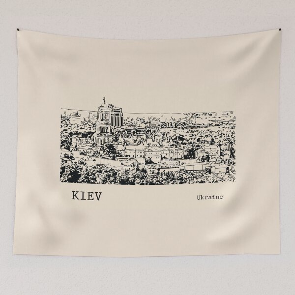 Item preview, Kiev, Ucrania designed and sold by Lakeric Cityscapes.