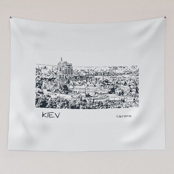 Item preview, Kiev, Ucrania designed and sold by Lakeric Cityscapes.
