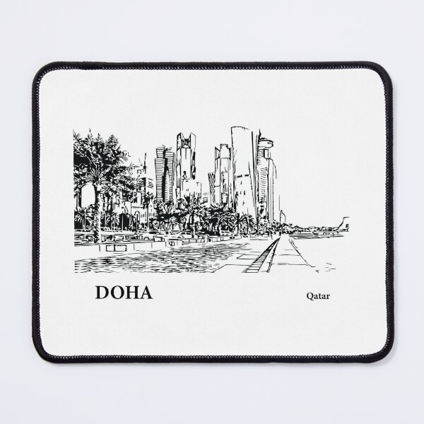 Item preview, Doha Qatar designed and sold by Lakeric Cityscapes.