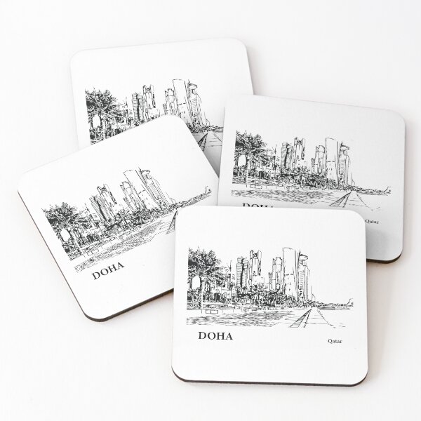 Item preview, Doha Qatar designed and sold by Lakeric Cityscapes.