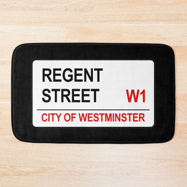 Item preview, Regent Street - W1 - London Street Sign designed and sold by WilliamsonMedia.