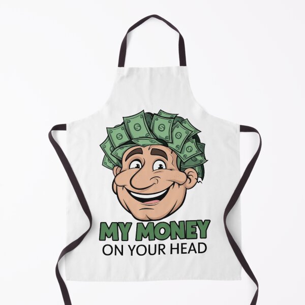 Item preview, My Money On Your Head Funny Quote For Barber Hairdresser Hair Salon designed and sold by Cr320.