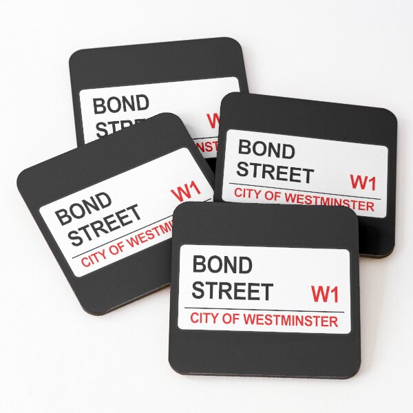 Item preview, Bond Street - W1 - London Street Sign designed and sold by WilliamsonMedia.