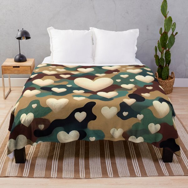 Item preview, Army camouflage love hearts.  designed and sold by ShazellArt.