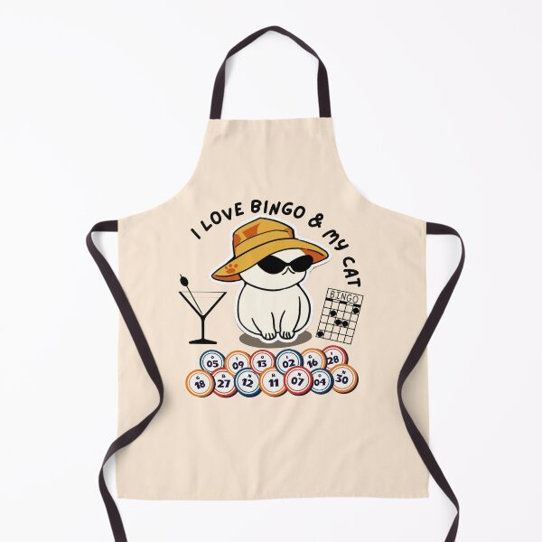 Item preview, I Love Bingo and My Cat designed and sold by SunfullyYours.