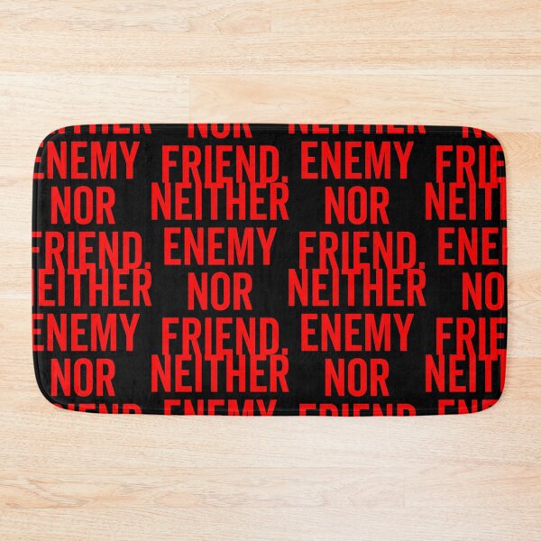 Item preview, "Neither Enemy Nor Friend: Navigating Uncommitted Relationships with Neutral Parties and Frienemies in a World of Indifference" designed and sold by artworkathome.
