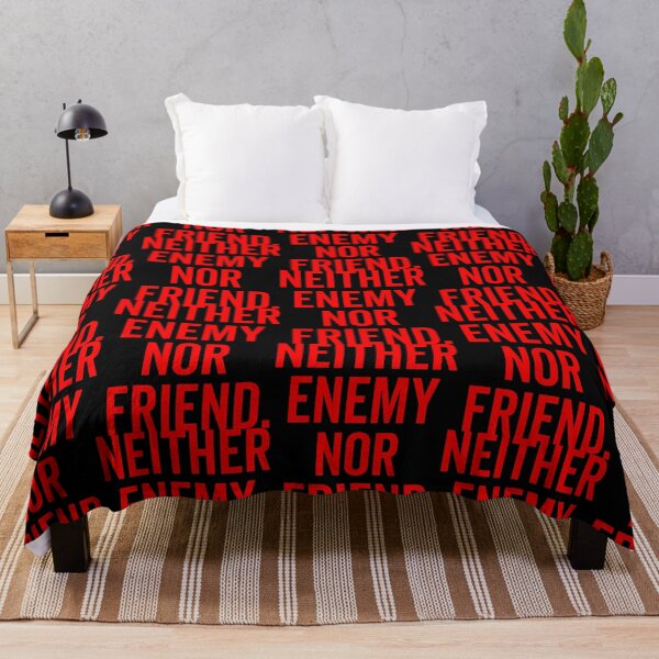 Item preview, "Neither Enemy Nor Friend: Navigating Uncommitted Relationships with Neutral Parties and Frienemies in a World of Indifference" designed and sold by artworkathome.