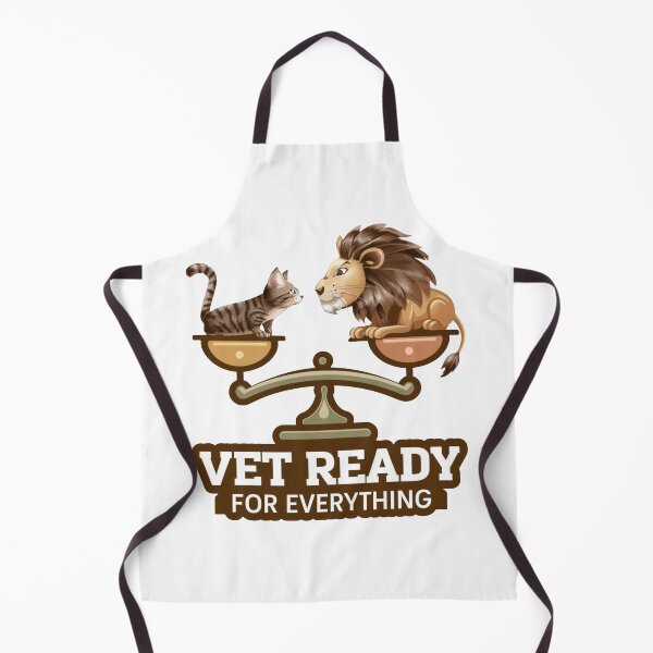 Item preview, Vet Ready For Everything Fur-Tastic Vet Care Veterinary Medicine Animal Clinic Pet Doctor designed and sold by Cr320.