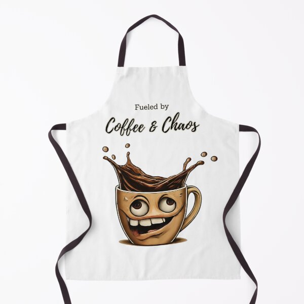 Item preview, Fueled by Coffee & Chaos designed and sold by PrintWizardArt.