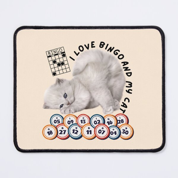 Item preview, I Love Bingo and My Cat Bingo Player designed and sold by SunfullyYours.