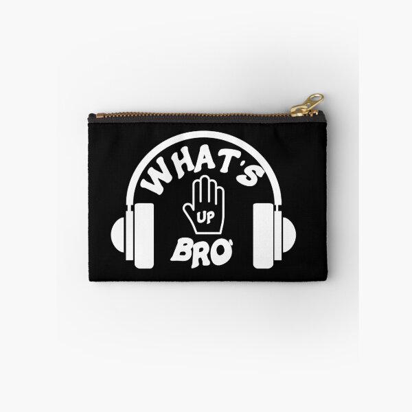 Item preview, What's Up Bro Hand Pointing Up With Headphones designed and sold by Hanlar.