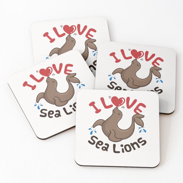 Item preview, I Love Sea Lions designed and sold by jaygo.