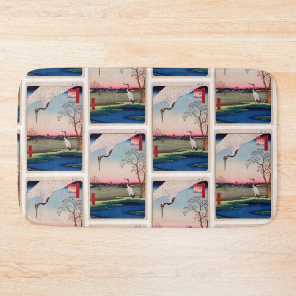 Item preview, Minowa, Kanasugi, Mikawashima, No. 102 from One Hundred Famous Views of Edo Utagawa Hiroshige  | Utagawa Hiroshige designed and sold by TeeARTHY.