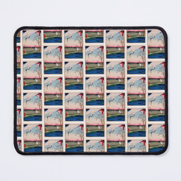 Item preview, Minowa, Kanasugi, Mikawashima, No. 102 from One Hundred Famous Views of Edo Utagawa Hiroshige  | Utagawa Hiroshige designed and sold by TeeARTHY.