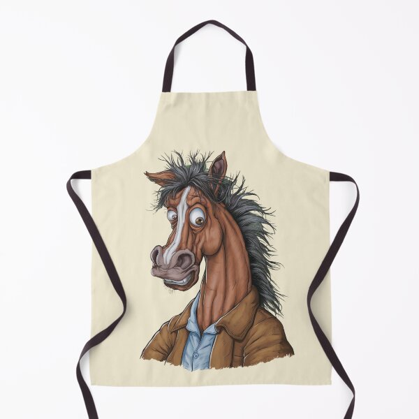 Item preview, Funny horse with ruffled mane designed and sold by MagelliShop.