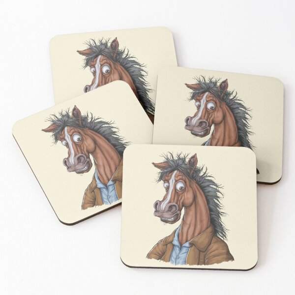 Item preview, Funny horse with ruffled mane designed and sold by MagelliShop.