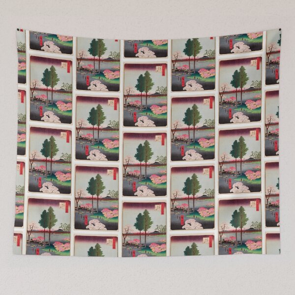 Item preview, Suwa Bluff, Nippori, No. 15 in One Hundred Famous Views of Edo Utagawa Hiroshige | Utagawa Hiroshige designed and sold by TeeARTHY.