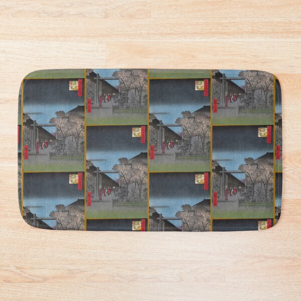 Item preview, DAWN INSIDE THE YOSHIWARA, NO. 38 ART BLOCK Utagawa Hiroshige | Utagawa Hiroshige designed and sold by TeeARTHY.