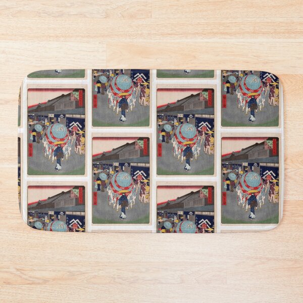 Item preview, View of Nihonbashi Tori-itchome (Nihonbashi Tori-itchome Ryakuzu)  Utagawa Hiroshige  | Utagawa Hiroshige designed and sold by TeeARTHY.