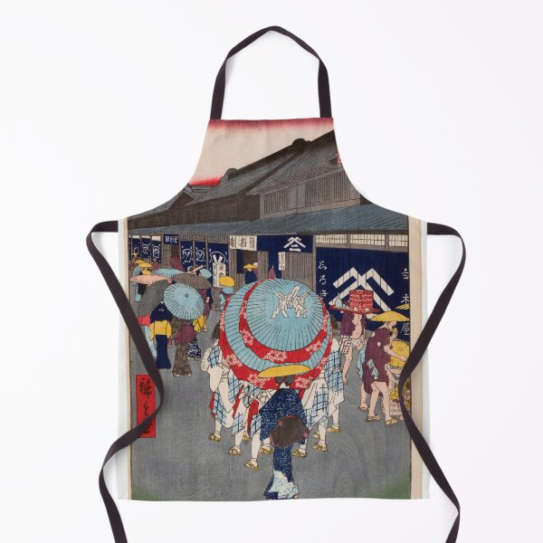 Item preview, View of Nihonbashi Tori-itchome (Nihonbashi Tori-itchome Ryakuzu) Utagawa Hiroshige | Utagawa Hiroshige designed and sold by TeeARTHY.