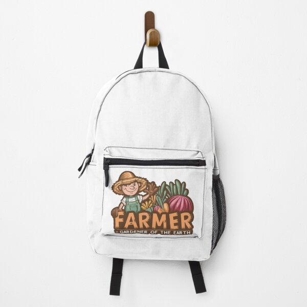 Item preview, Farmer Gardener Of The Earth Vegetables Fruits Carrot Straw Dungarees Veggie designed and sold by Cr320.
