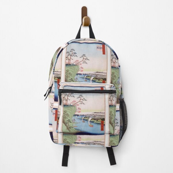 Item preview, View of Konodai and the Tone River, No. 95 from One Hundred Famous   Utagawa Hiroshige  | Utagawa Hiroshige designed and sold by TeeARTHY.