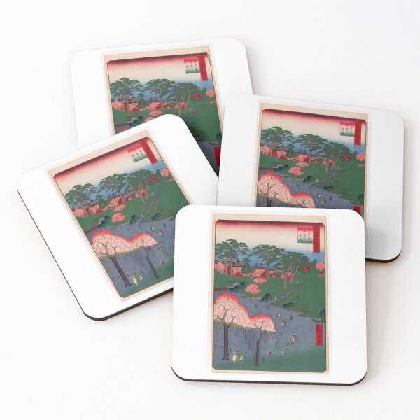Item preview, Temple Gardens, Nippori, No. 14 in One Hundred Famous Views of Edo Utagawa Hiroshige | Utagawa Hiroshige designed and sold by TeeARTHY.