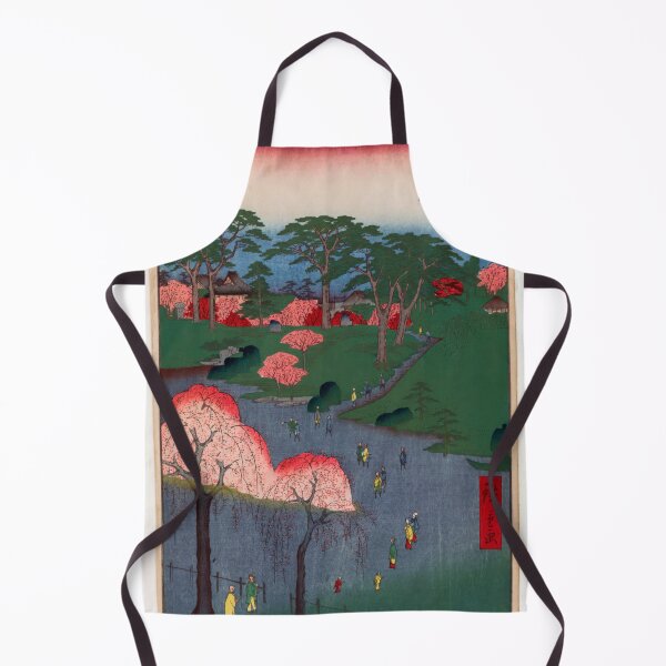 Item preview, Temple Gardens, Nippori, No. 14 in One Hundred Famous Views of Edo Utagawa Hiroshige | Utagawa Hiroshige designed and sold by TeeARTHY.