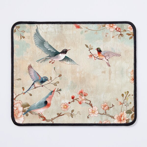 Item preview, A Flourish of Floral and Avian Elegance designed and sold by StrawberryStudio.
