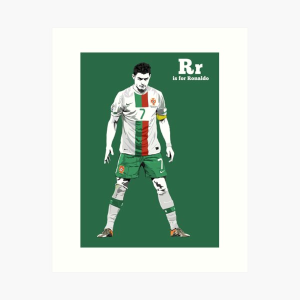 R is for Ronaldo Art Print