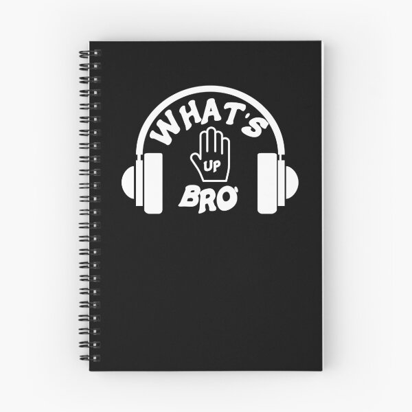 Item preview, What's Up Bro Hand Pointing Up With Headphones designed and sold by Hanlar.