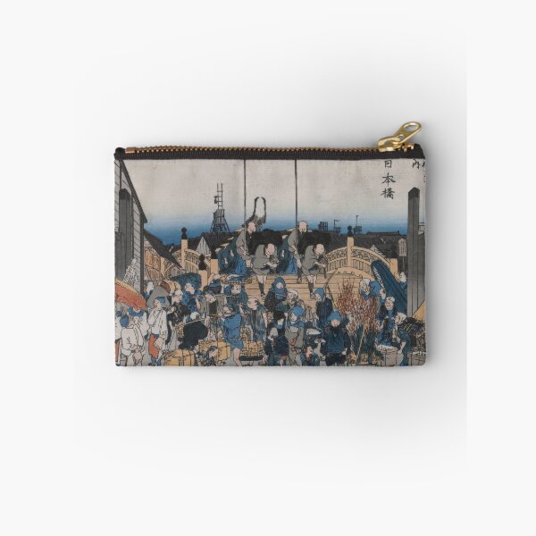 Item preview, Nihonbashi- Daimyō Procession Setting Out, from the series Fifty-three Stations of the Tōkaidō Road Utagawa Hiroshige | Utagawa Hiroshige designed and sold by TeeARTHY.