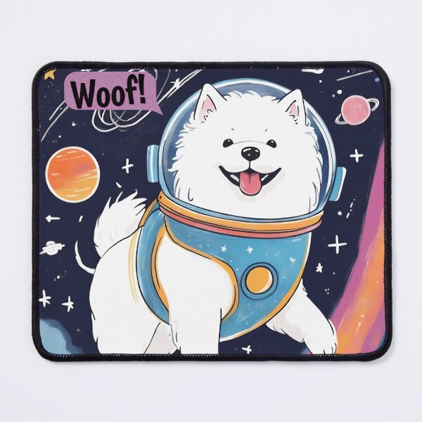 Item preview, Space Pup designed and sold by purrfect pattern.