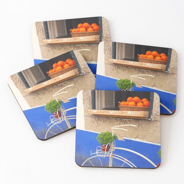 Item preview, oranges. Óbidos window . Portugal designed and sold by Tereza Pilar  Art.