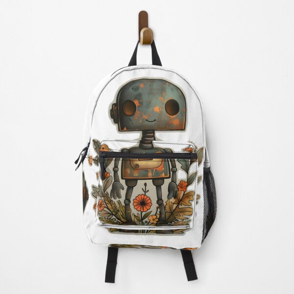 Item preview, Whimsical Rusty Robot Sticker designed and sold by AI-Only Creations.