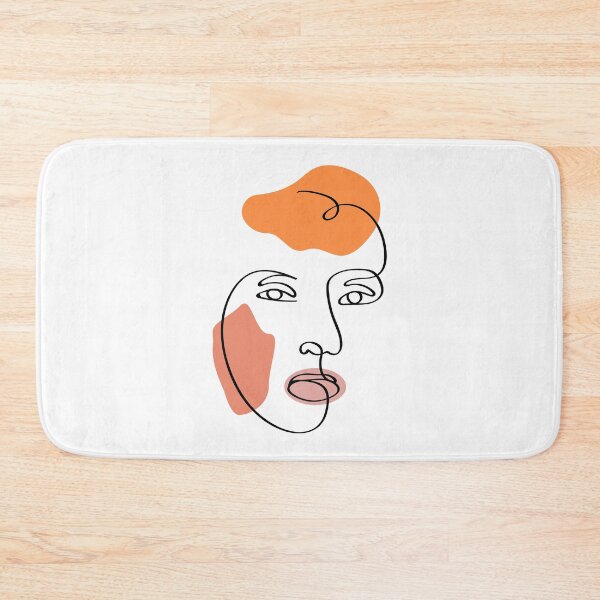 Item preview, Minimalist Abstract Face Portrait Line Art  designed and sold by Blok45.