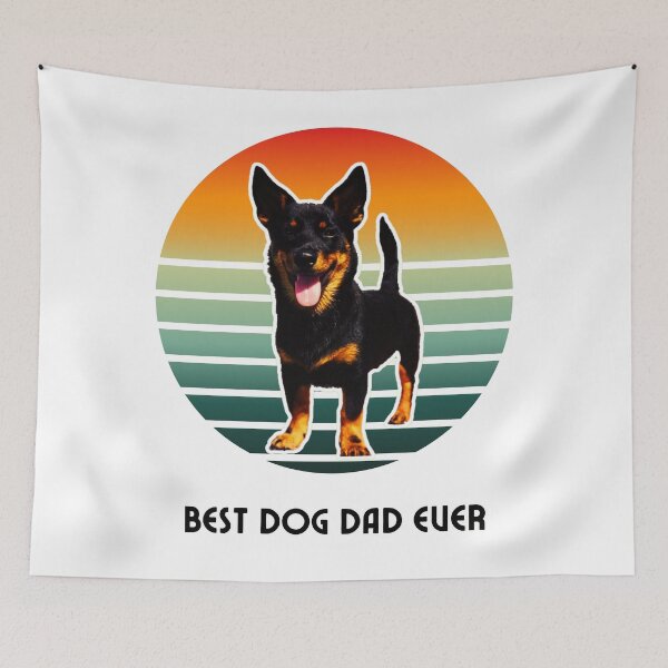 Item preview, Lancashire Heeler: Retro Vibes for the Best Dog Dad of the 70s and 80s designed and sold by BrooklynRhodes.