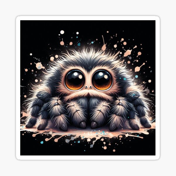 Item preview, Tarantula cartoon designed and sold by Betty Maria Dig Art.