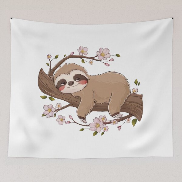 Item preview, Sleepy Sloth designed and sold by Angry Swan Designs.