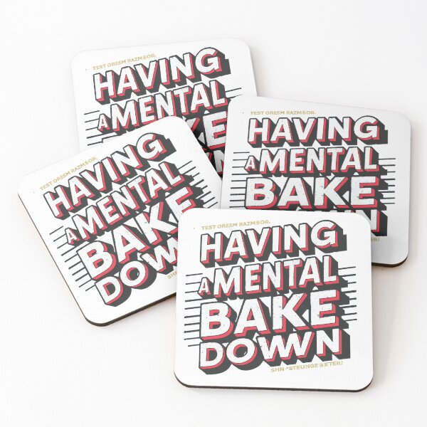 Item preview, Having A Mental Bake Down T-shirt/Hoody/Phone Case designed and sold by justforyou2024.
