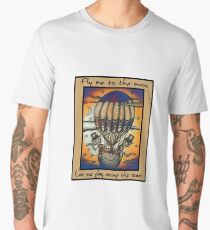 Balloon Cats (Colour version) Men's Premium T-Shirt