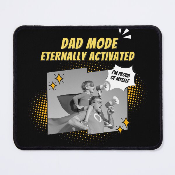 Item preview, Fathers day dad mode eternally activated I’m Proud of myself T-Shirt designed and sold by SOPIZiLA.