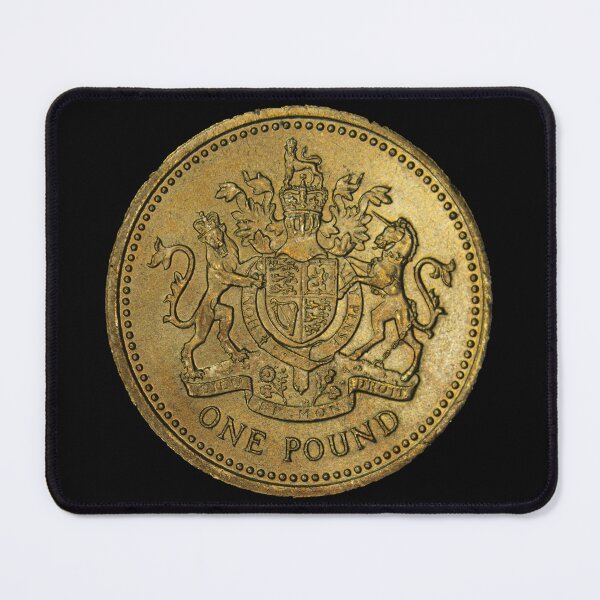 Item preview, British one pound coin money designed and sold by SvarunPogani.